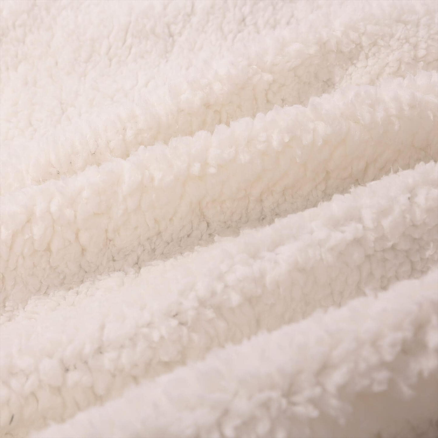 NANPIPER Sherpa Blanket Queen Fleece Bed Blankets Soft and Warm Fuzzy Microfiber,Black 90"x90"