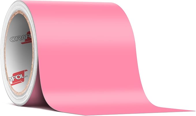 ORACAL 651 Matte Soft Pink Permanent Vinyl Tape Roll – Premium Adhesive Film