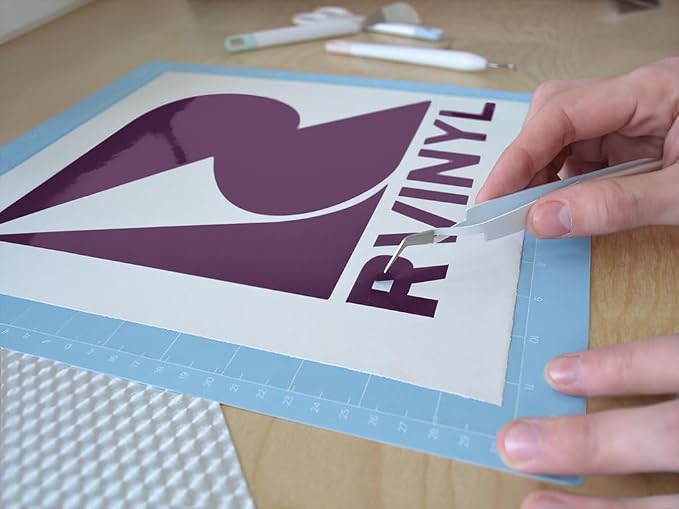 3M 7125 Purple Gloss Permanent Adhesive Vinyl Roll
