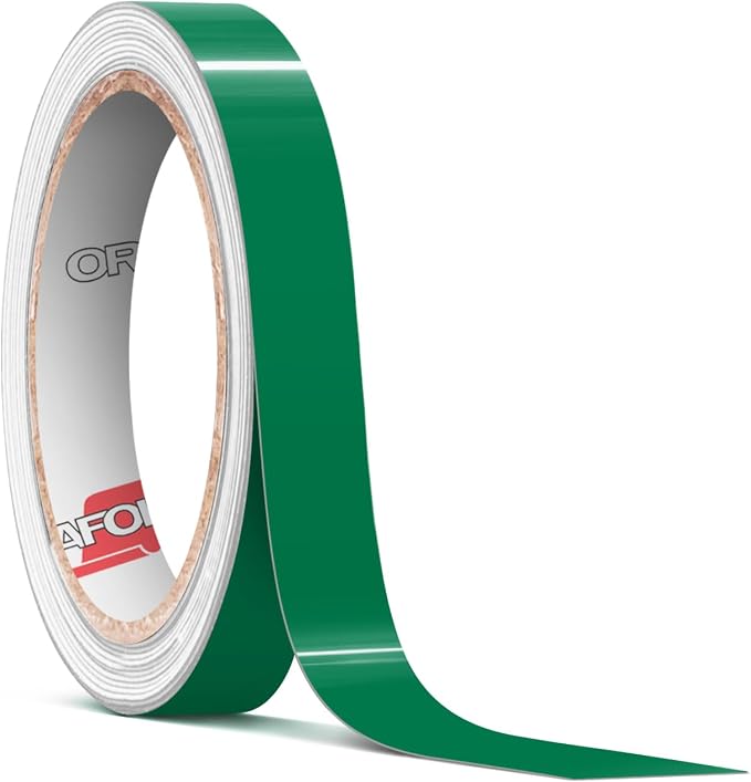 ORACAL 651 Gloss Green Permanent Vinyl Tape Roll – Premium Adhesive Film