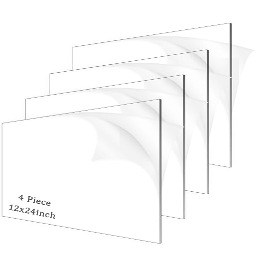 2 Pieces 1/8" Thick Acrylic Sheets, Plexiglass Sheets, Photo Frames