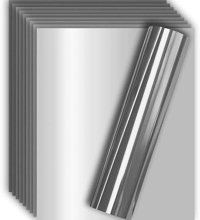 Silver Foil HTV Heat Transfer Vinyl