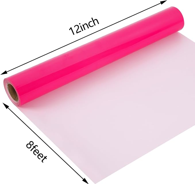 guangyintong Glow in The Dark Heat Transfer Vinyl HTV Rolls, PU Elastic HTV