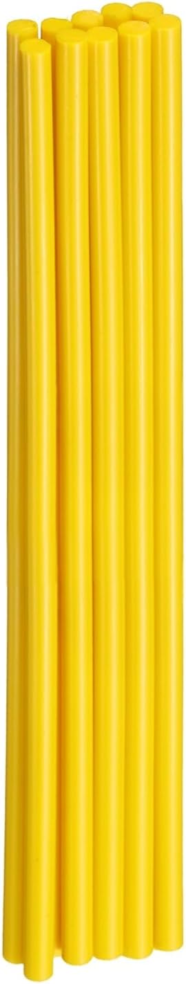 HARFINGTON 10pcs Hot Glue Sticks 0.28" Dia x 9.84" Long EVA Mini Hot Melt