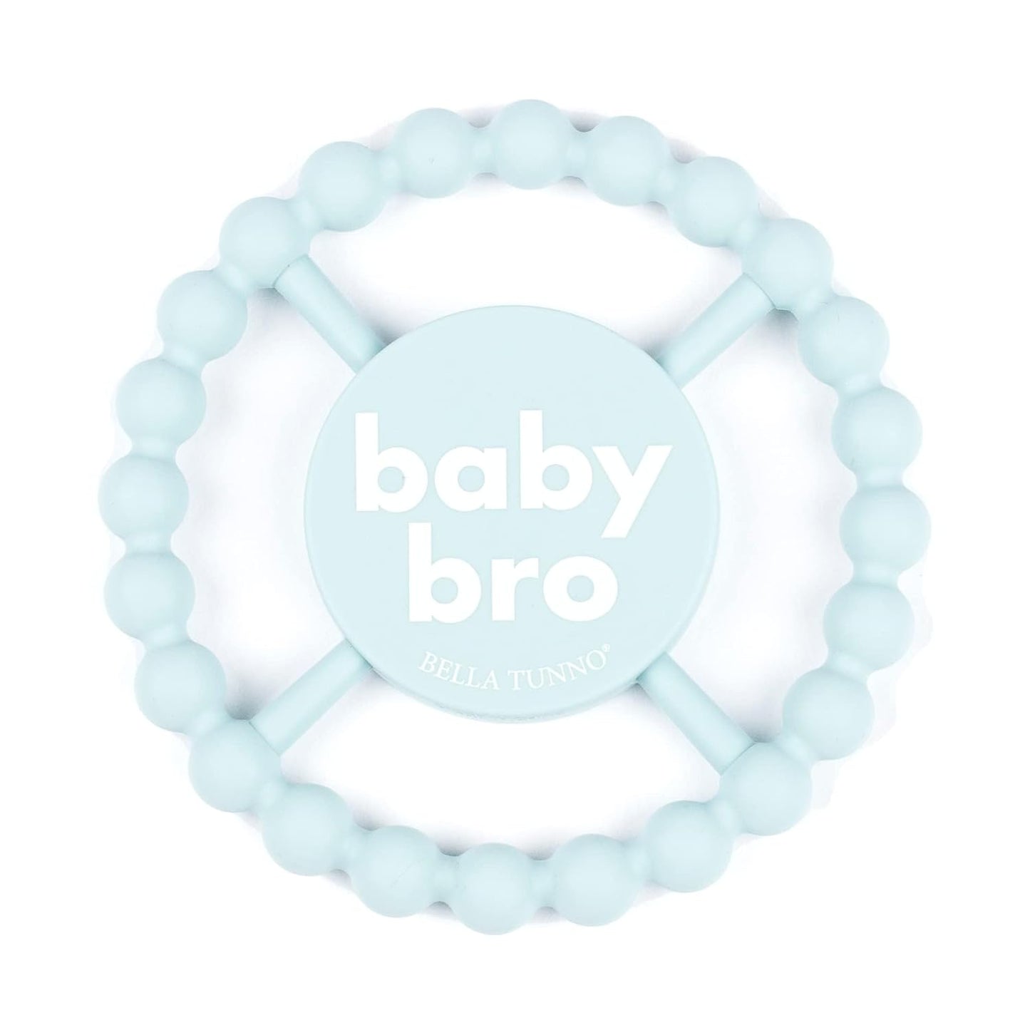 Baby Teether by Bella Tunno, Silicone Teethers for Babies 3-6 Months, 6-12 Months, Baby Toys, Pacifier, Teething Relief, Boys, Girls, Baby Bro