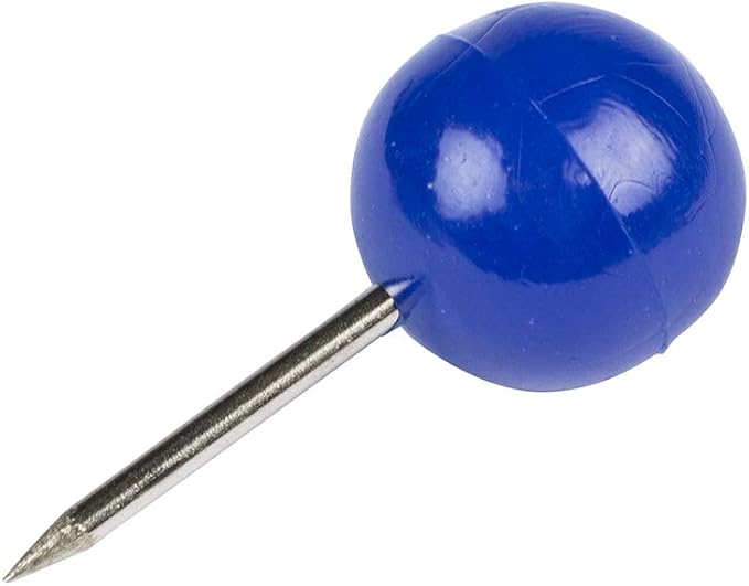 JAM PAPER Colorful Push Pins