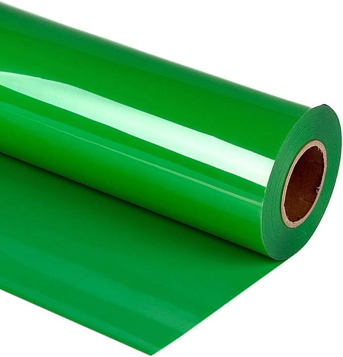 guangyintong Heat Transfer Vinyl Fruit Green HTV Rolls, Matte Surface PVC
