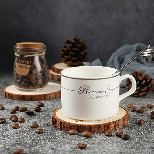 SENMUT Wood Slices 30 Pcs 3.5-4.0 inch Natural Rounds Unfinished Wooden Circles