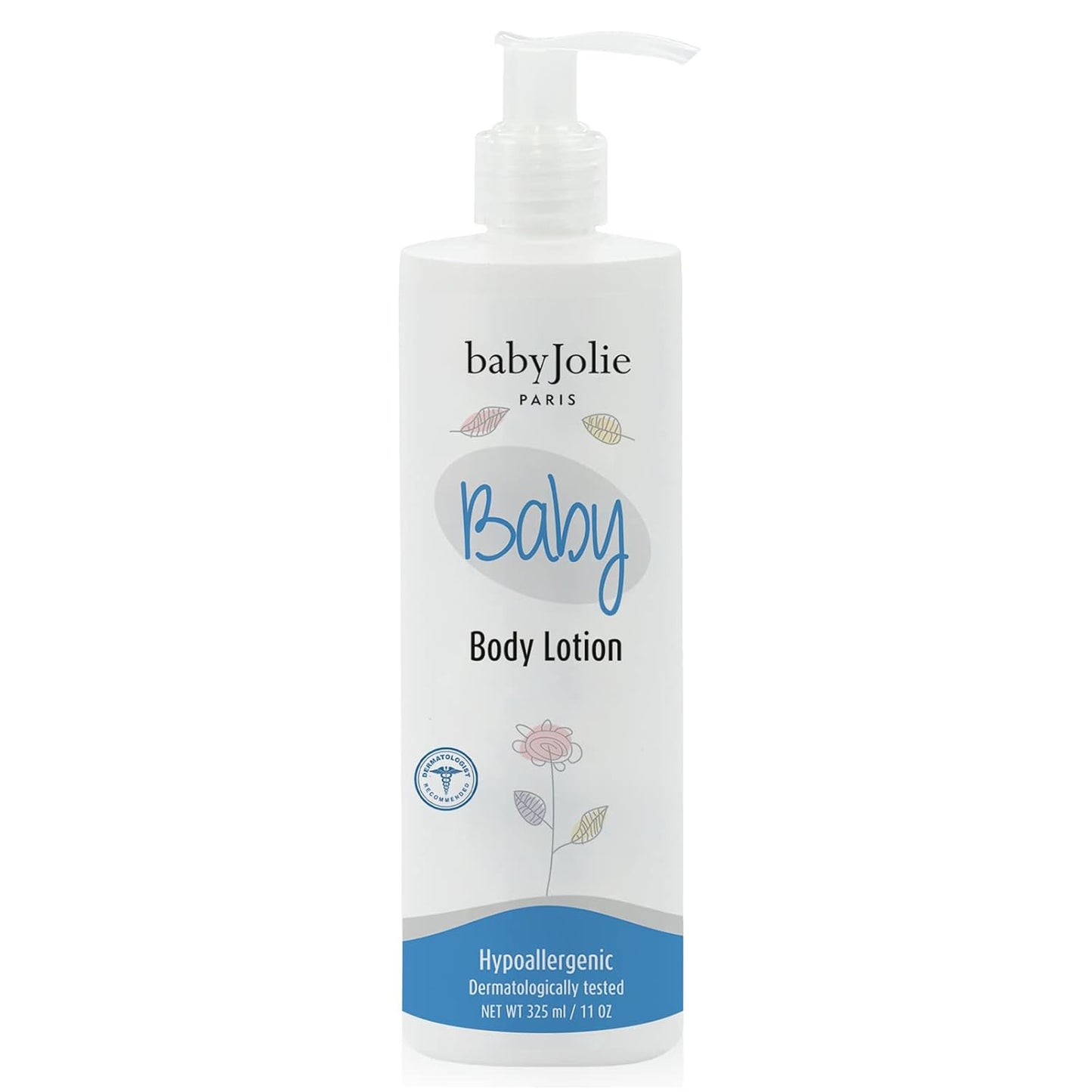 Baby Jolie Paris Baby Lotion, For Sensitive Skin, Moisturizing Ultra Gentle e Safe for Baby and Kids | 11oz (325ml)