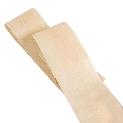 Maple Wood Veneer Sheet - 9ft x 9in