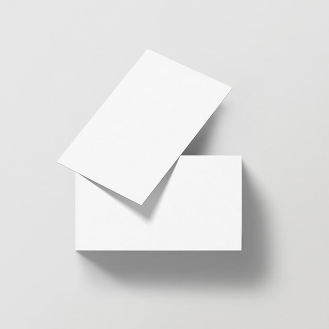 100 Sheets Cardstock 2.5x3.5 Thick Paper