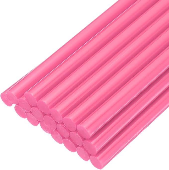 uxcell 20pcs Hot Glue Sticks for Glue Gun 7/16-inch x 10-inch Mini Hot Melt