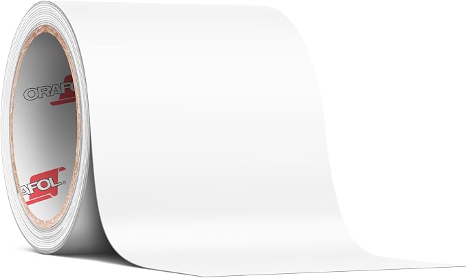 ORACAL 651 Matte White Permanent Vinyl Tape Roll – Premium Adhesive Film