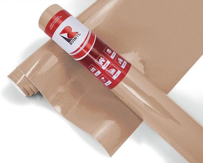 ORACAL 951 Light Brown Metallic Gloss Permanent Adhesive Vinyl Roll