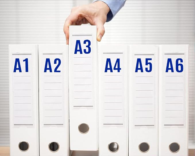 Letter Stickers, Mailbox Numbers, 1 Inch Waterproof Vinyl Alphabet | 1 Inch Blue