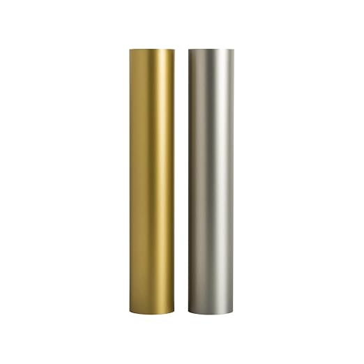 Cricut Premium Permanent Vinyl Roll 2-Pack Silver & Gold