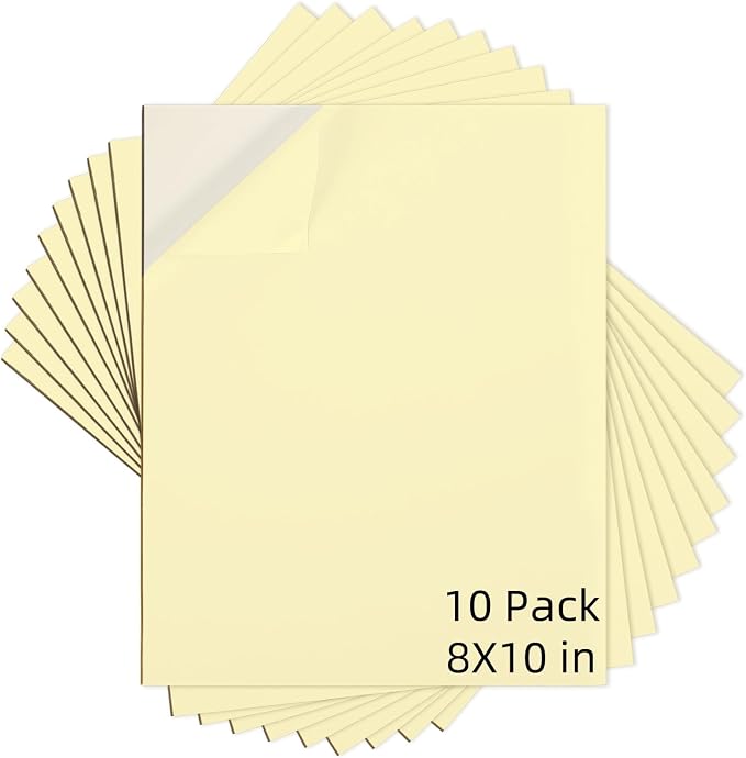 Self Stick Mounting Board 8 X 10 inch,
