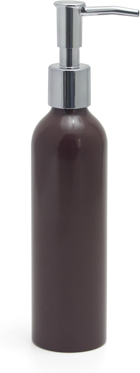 Elitzia Massage Oil Warmer Use Parts Pump Bottle 1 Pack 8.45oz/250ml Aluminium Pump Bottles for Solution Gel Lotion and Cream Use Suitable for ETOH01 ETOH02 ETLB01 ETLB02 ETOH843N ETOH843NB(Brown)