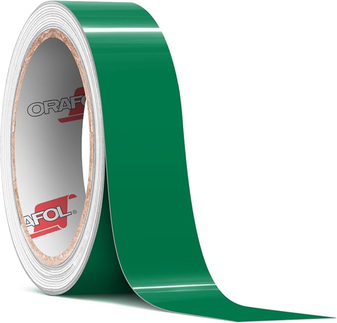 ORACAL 651 Gloss Green Permanent Vinyl Tape Roll – Premium Adhesive Film
