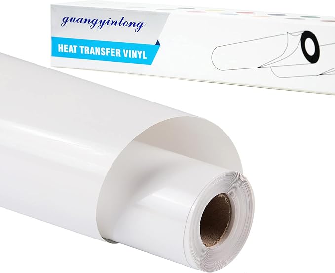 guangyintong White Heat Transfer Vinyl HTV Rolls