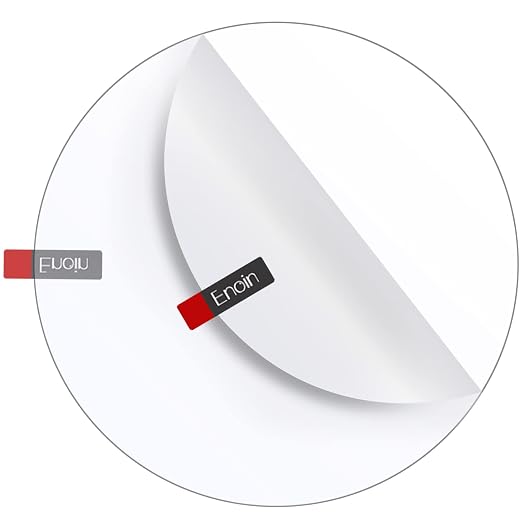 Enoin 1pack 9 Inch Round Clear Acrylic Sheets Plexiglass Sheet 1/4 Inch Thick