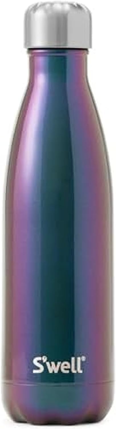 S’well Stainless Steel 17oz Water Bottle, Supernova Design, Triple-Layer Vacuum Insulation Keeps Drinks Cold 36 Hours and Hot 18 Hours, BPA Free