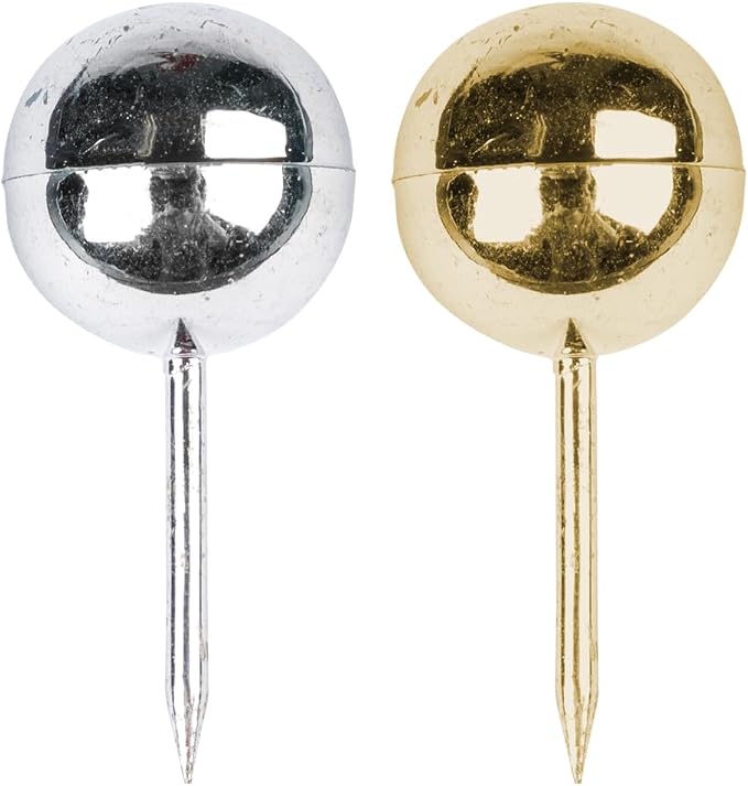 JAM PAPER Colorful Push Pins
