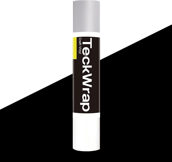 TECKWRAP Silver Reflective Chrome Adhesive Vinyl Flashlight Sensitive Vinyl