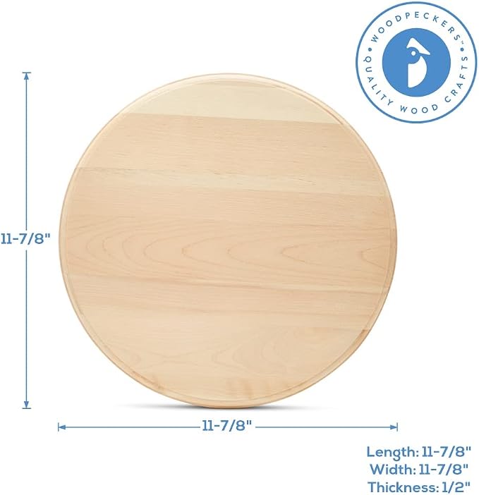Unfinished Wooden Circles 12 inch