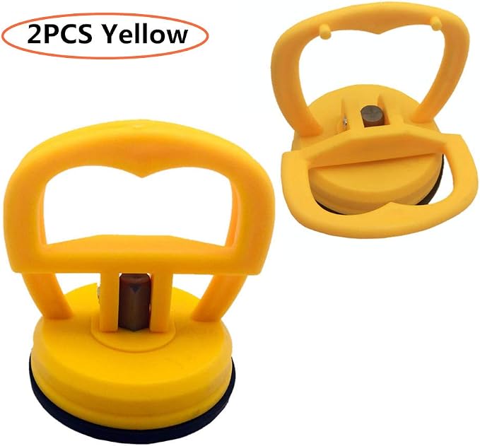 2 Pcs Heavy Duty Suction Cups Ruler Handle