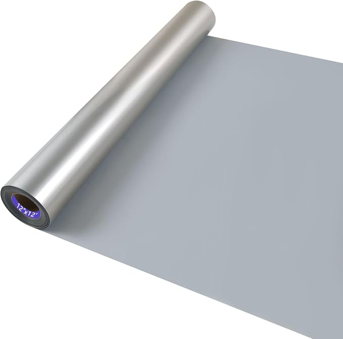 HTV Iron on Vinyl 12Inch by 12ft Roll HTV Heat Transfer Vinyl