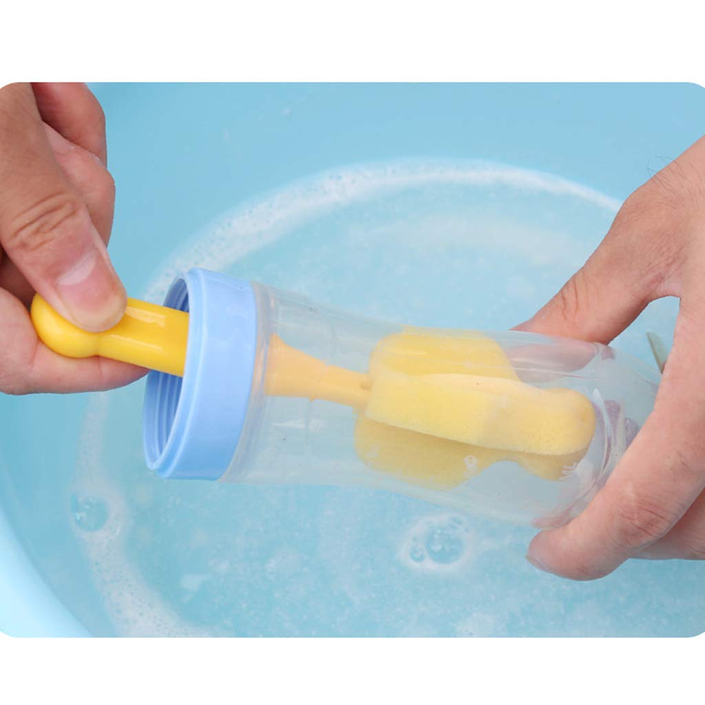 PayPie 14 Pack Bottle Nipple Cleaner Sponge Brush for Standard Nipples Scrubber