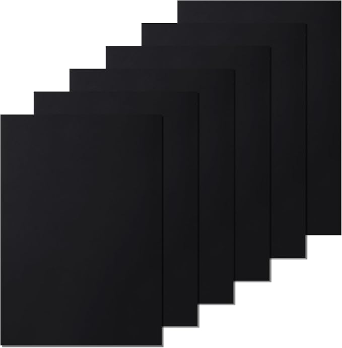 Biaungdo 6 Pcs 8 x 12 Inch Felt Fabric Sheets,
