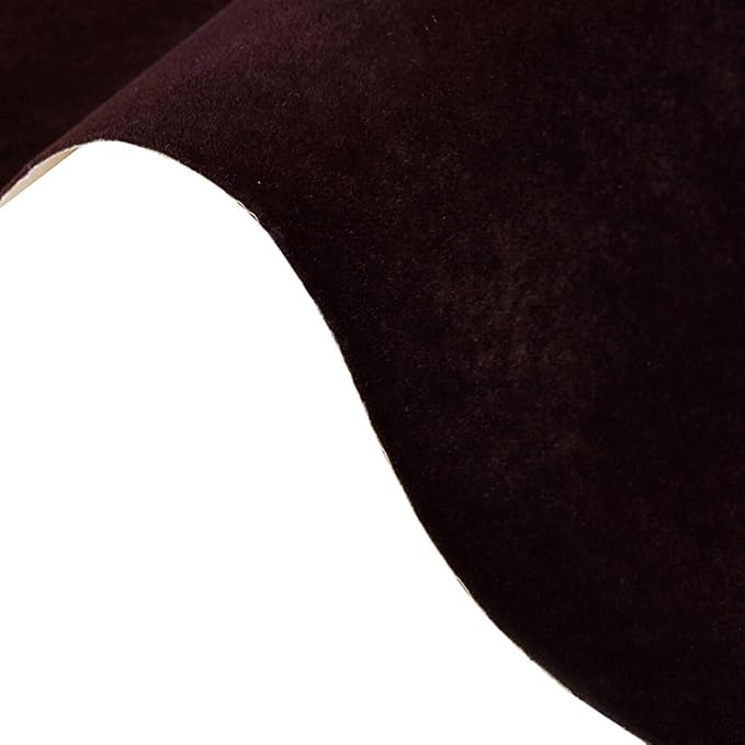 Self Adhesive Plush Velvet Fabric Sheets Velvet Flock Paper Roll Soft Flocking