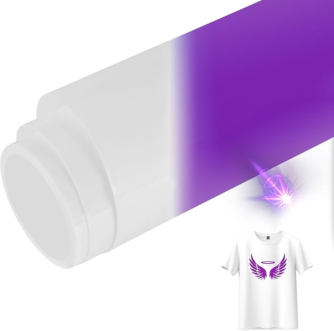 TransWonder UV Color Changing Puff Vinyl Heat Transfer 3D Foaming Heat Transfer
