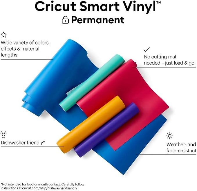Cricut Smart Permanent Vinyl for Explore and Maker 3