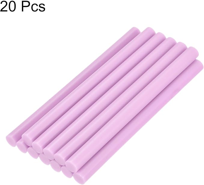uxcell 20pcs Hot Glue Sticks for Glue Gun 11mm/0.43-inch x 4-inch Mini Hot Melt