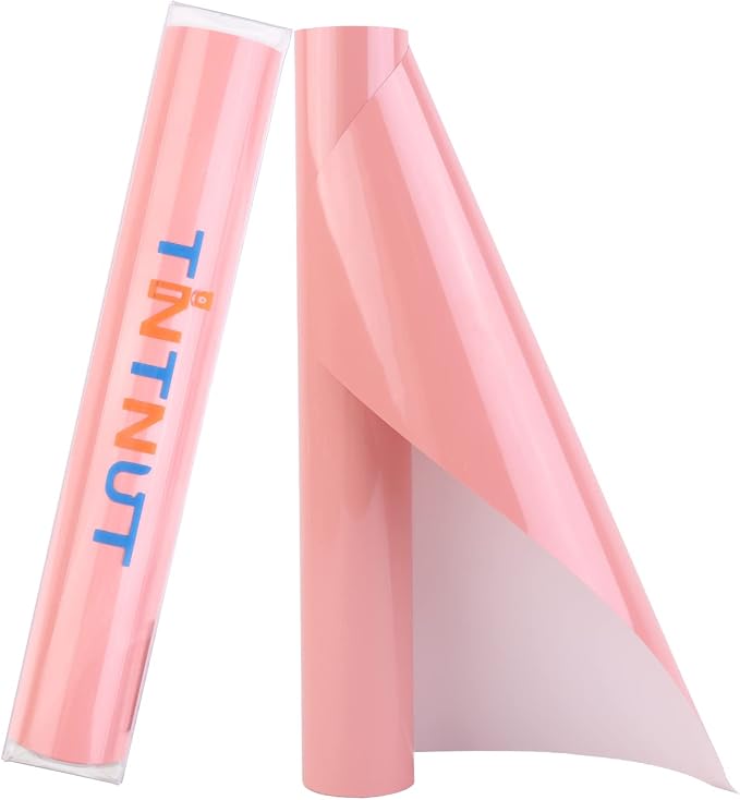 Tintnut Coral Color Heat Transfer Vinyl, 10inx6ft Iron on Vinyl | Neutral boho