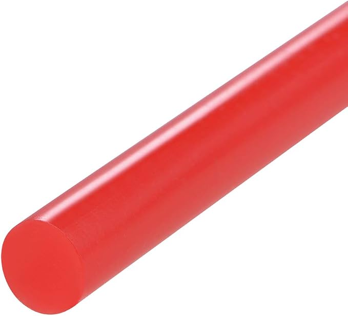 uxcell Mini Hot Glue Sticks for Glue Gun 7mm x 100mm Red 12pcs