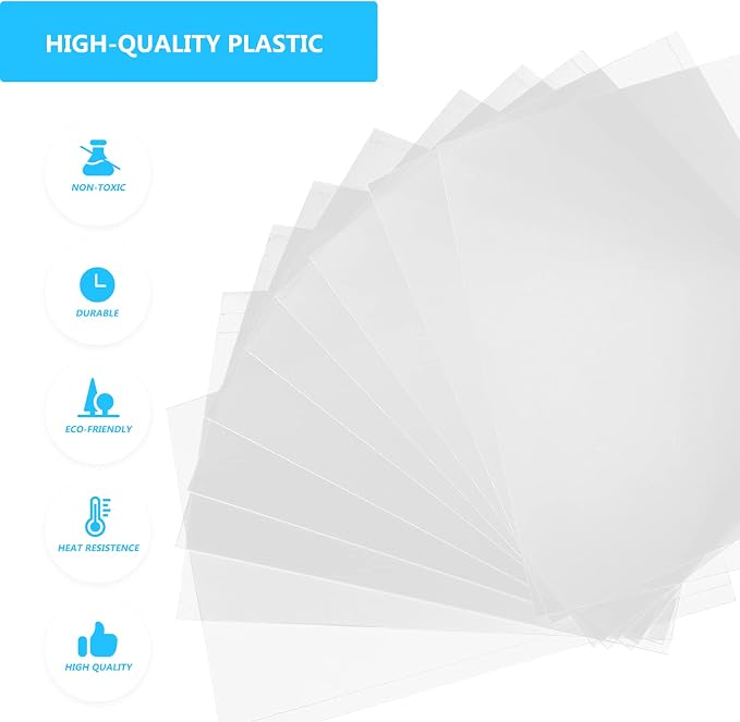 jojofuny 10pcs DIY Crystal Glue Material Epoxy Resin Sheet Jewelry Making