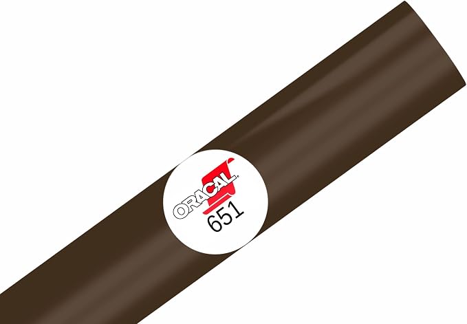 ORACAL 651 Glossy Permanent Vinyl 12 Inch x 15 Feet