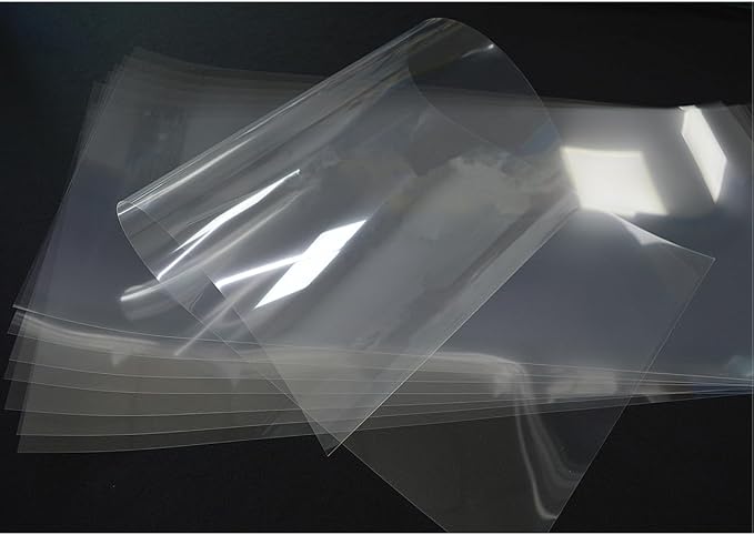 8 Sheets 7.5 mil Acetate Mylar Sheet 12 x 24 inch Transparent PET Blank Stencil