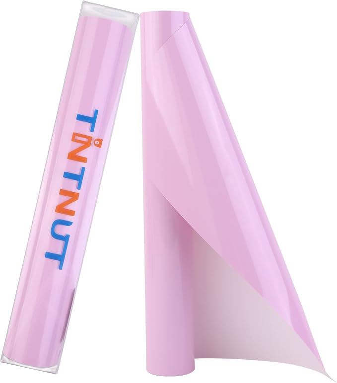 Tintnut Lavender Color Heat Transfer Vinyl, 10inx6ft Iron on Vinyl | Neutral