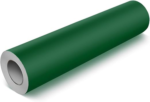 VViViD DECO65 Dark Green Matte Permanent Adhesive Craft Vinyl