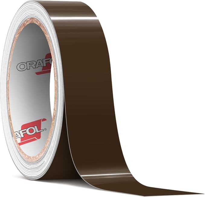 ORACAL 651 Gloss Brown Permanent Vinyl Tape Roll – Premium Adhesive Film