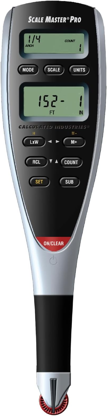 Calculated Industries Scale Master Pro 7.3-Inch Digital Plan Measure | 72