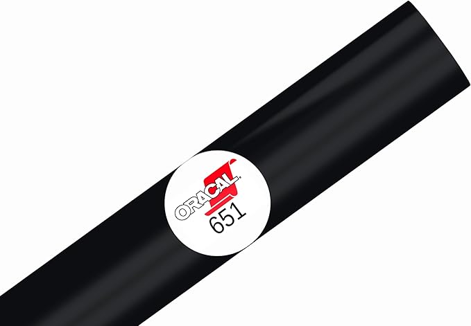 ORACAL 651 Glossy Permanent Vinyl 12 Inch x 15 Feet