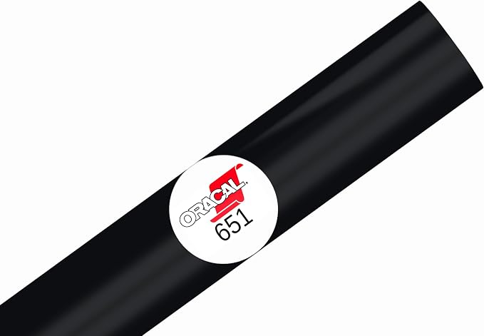 ORACAL 651 Glossy Permanent Vinyl 12 Inch x 10 Feet