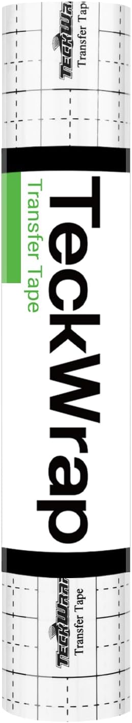 TECKWRAP Black Grid Transfer Tape