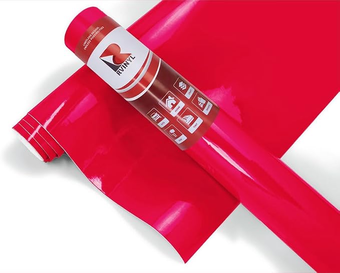 3M Perfect Match Red Adhesive Craft Vinyl 12in x 10ft